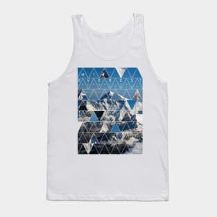 Mt Everest Elevation 29,029ft Tank Top